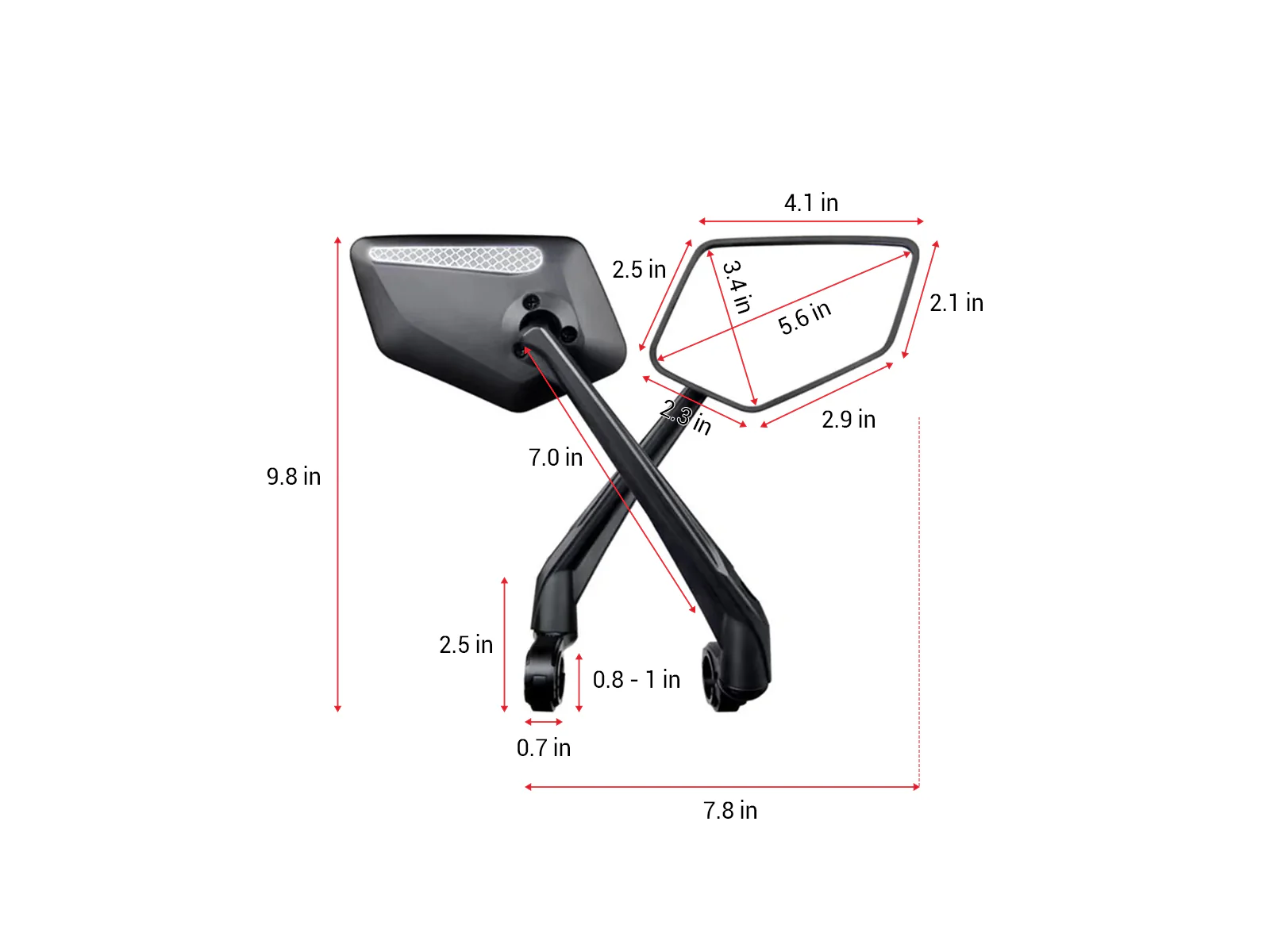 Rearview Mirror(A Pair) - Image 5